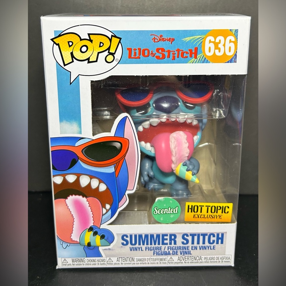 Disney Summer Stitch Funko